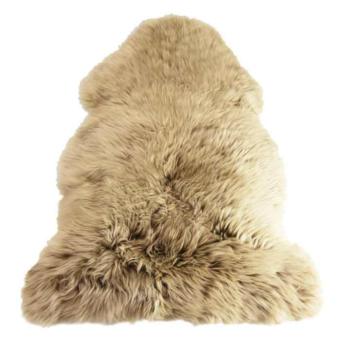 Medium- Single Long Wool Sheepskin Rug
